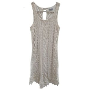 SPEECHLESS WHITE DRESS XS